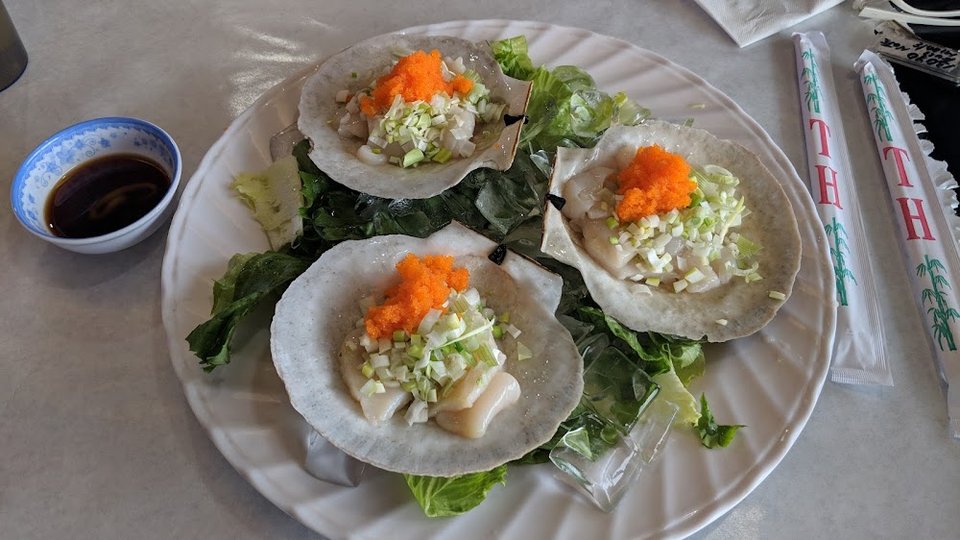 Scallop Sashimi