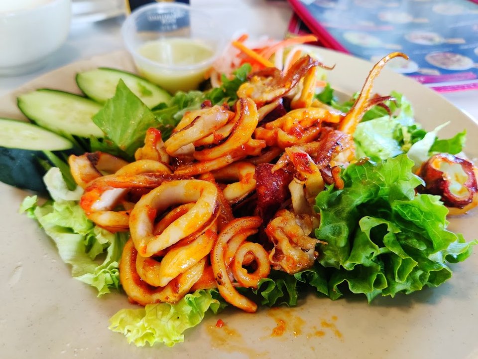 Grilled Squid