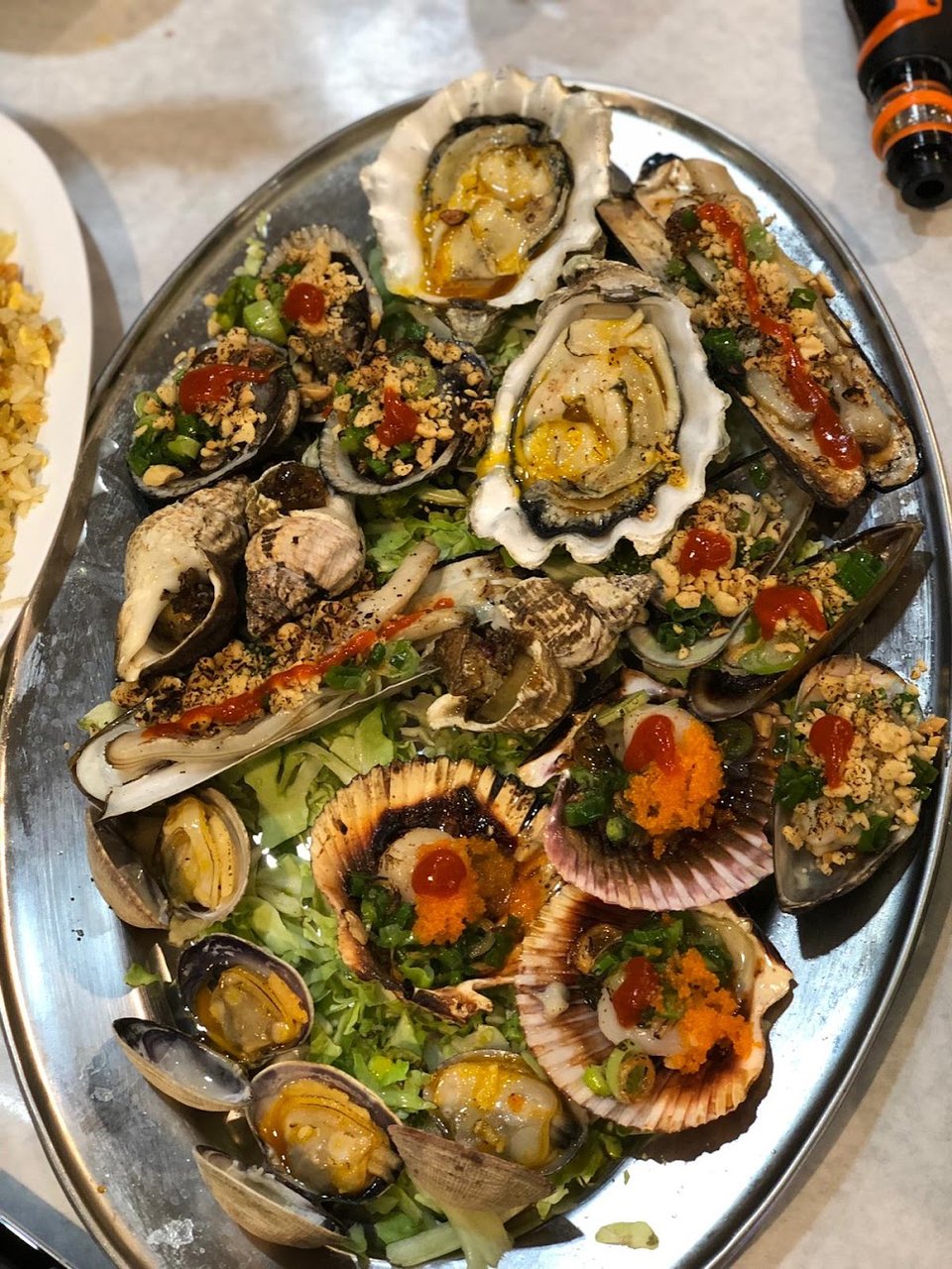 Garlic Buttered Oysters